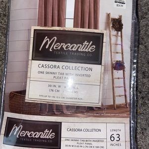 Mercantile home curtains